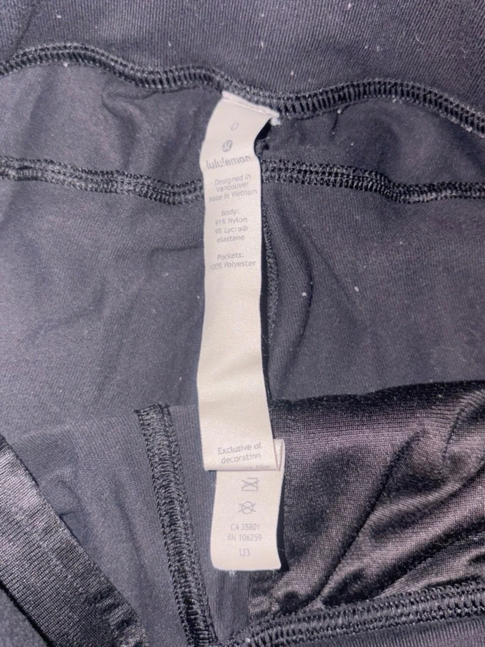 lululemon athletica Black Drawstring Ready to Rulu Track Joggers
